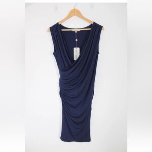 Kimi and Kai Nordstrom Faux Wrap Maternity Dress size Medium